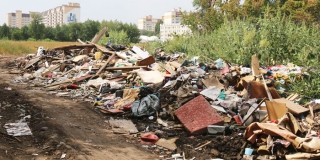 В Энгельсском районе за год 150 раз горел мусор
