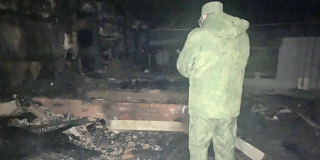 В Балашовском районе ночной пожар унес жизни двух человек