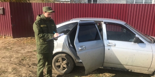 В Лысогорском районе мужчина замерз насмерть в собственном автомобиле