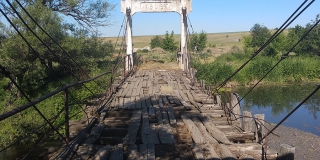 Саратовец рассказал об ужасном состоянии моста начала XX века под Татищевом