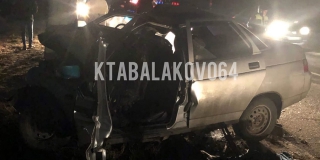 Автомобилист на «ВАЗе» насмерть разбился о столб неподалеку от Балаковской АЭС