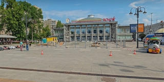 В Саратове паровозик на площади Кирова запретили после ЧП с ребенком