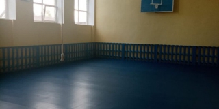 В школе села Новая Красавка отремонтировали спортзал