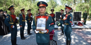 Под Балаковом спустя 80 лет похоронили пропавшего воина ВОВ