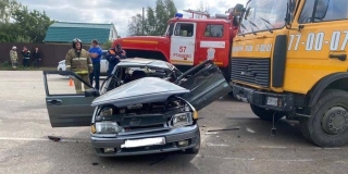 Под Ртищевом пожилой водитель «ВАЗа» погиб в ДТП с самосвалом