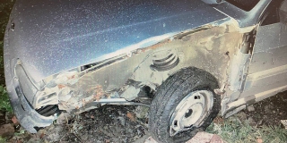 В Поливановке водитель врезался в дерево и бросил раненого пассажира