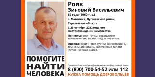 Волонтеры сообщили об обнаружении пропавшего под Пугачевом Зиновия Роика