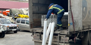 Из Саратовской области в ЛНР отправили 18 тонн стройматериалов