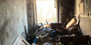 В Заводском районе на пожаре спаслись пенсионерка и ее сын