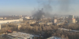 МЧС: Завод «Тантал» загорелся сразу в трех местах