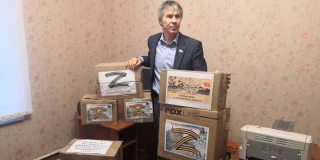 Депутат Вадим Рогожин отправил очередную партию гуманитарных посылок саратовским бойцам на Украине