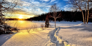 В Саратовской области прогнозируют оттепель, снегопады и туманы
