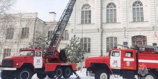 В Вольске провели эвакуацию гимназии и условное тушение