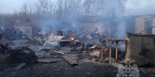 В Хвалынском районе сгорели 4 квартиры из-за неисправной электропроводки