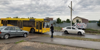 Закрытие трамвая №8. Интервал дублирующих его автобусов составил 6 минут Закрытие трамвая №8. Интервал дублирующих его автобусов составил 6 минут