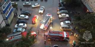 В Балакове из-за пожара в 16-этажном доме эвакуировали 27 человек