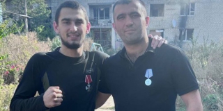 Два саратовских бойца из 72-й бригады получили награды в ходе спецоперации