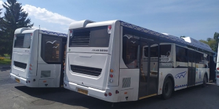 В Саратове на 4-х маршрутах появятся автобусы «ЛиАЗ» с символикой города В Саратове на 4-х маршрутах появятся автобусы «ЛиАЗ» с символикой города