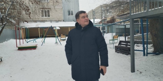 Депутат Еремин поможет благоустроить территорию детсада №30 Депутат Еремин поможет благоустроить территорию детсада №30