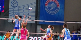 Волейболистки «Протона» смогли выиграть у «Ленинградки» одну партию Волейболистки «Протона» смогли выиграть у «Ленинградки» одну партию