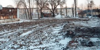 На Привокзальной площади закончили снос общежития На Привокзальной площади закончили снос общежития