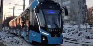 В Саратов пришли еще 3 новых трамвая «Витязь» В Саратов пришли еще 3 новых трамвая «Витязь»