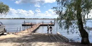 Причальный комплекс возле аэропорта Гагарин смонтируют до 11 июня Причальный комплекс возле аэропорта Гагарин смонтируют до 11 июня