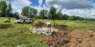 В поселке Ртищевского района по инициативе граждан возводят башню Рожновского В поселке Ртищевского района по инициативе граждан возводят башню Рожновского