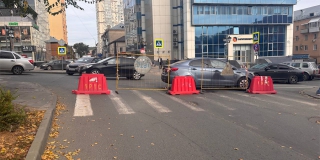 На Мичурина закрыли движение для автомобилистов На Мичурина закрыли движение для автомобилистов