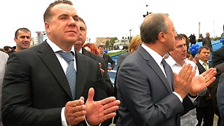 Радаев и Грищенко торжественно открыли часть новой набережной