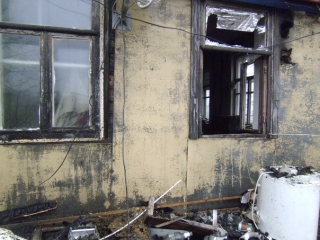 Три семьи после пожара остались без крова