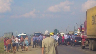 Жители Пугачева отправились перекрывать трассу Самара-Волгоград