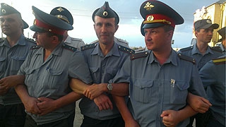 Пугачевские «бунтари» собрались у РОВД