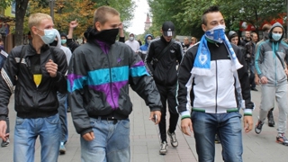 В суде по делу активистки-патриотки изучают видеозапись шествия В суде по делу активистки-патриотки изучают видеозапись шествия