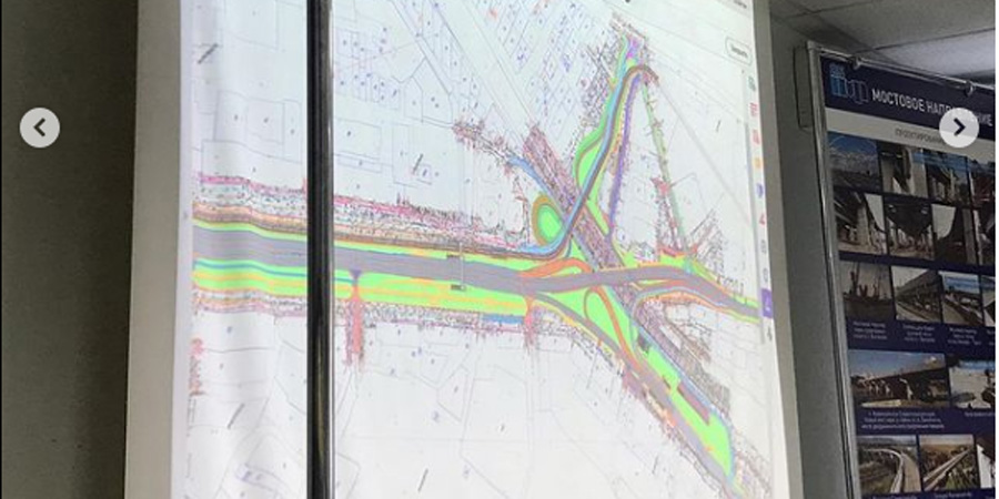 План развязки на стрелке в саратове